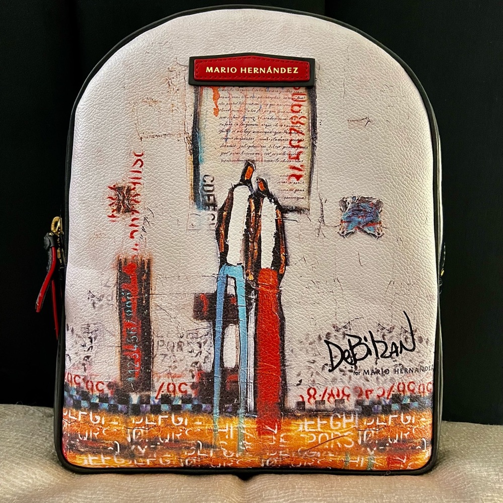 Unique Handmade Small Backpack - Picture 1 of 3